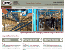 Tablet Screenshot of idmservices.com
